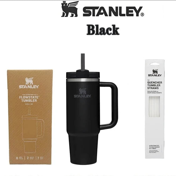 Stanley Adventure Quencher Tumbler –1.1 L – Roestvrij Staal – Ideaal voor Outdoor met rietjes